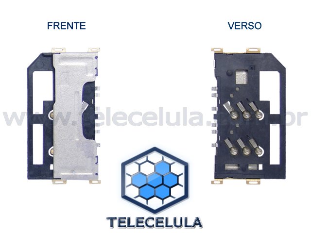 Sem Imagem - SLOT, GAVETA, CONECTOR SIM CARD LG ORIGINAL!